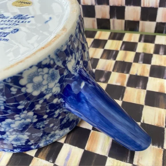 Rare Teapot Design China Blue collection produced exclusively for Seymour Mann - Picture 8 of 11
